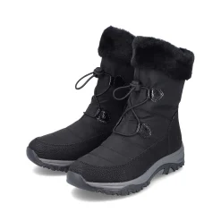 Rieker Ankle Boots & Boots-Women'S Corded Boots Night Black