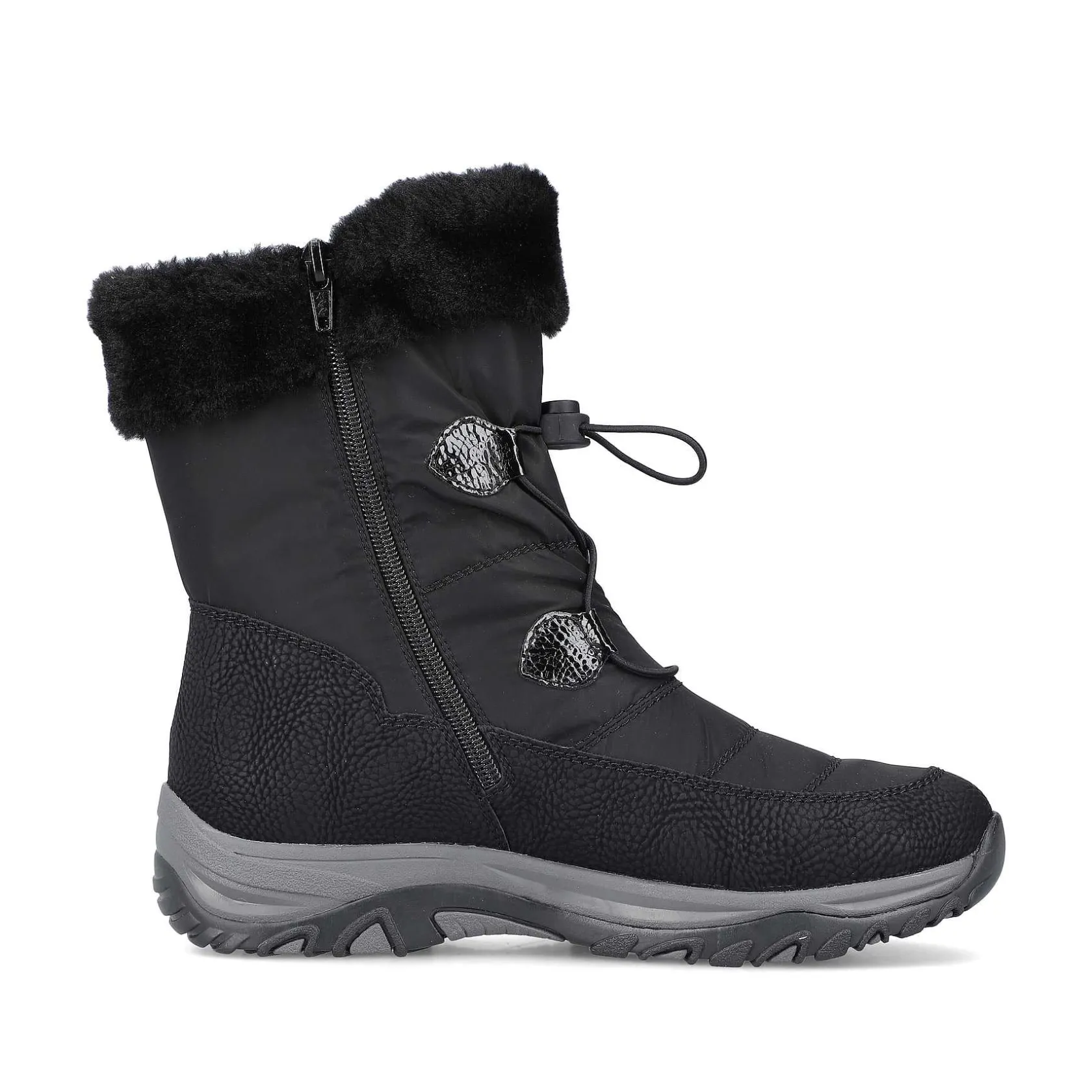 Rieker Ankle Boots & Boots-Women'S Corded Boots Night Black