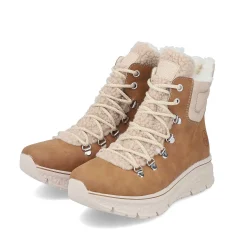 Rieker Ankle Boots & Boots-Women'S Corded Boots Nougat Brown