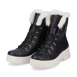 Rieker Ankle Boots & Boots-Women'S Corded Boots Deep Black