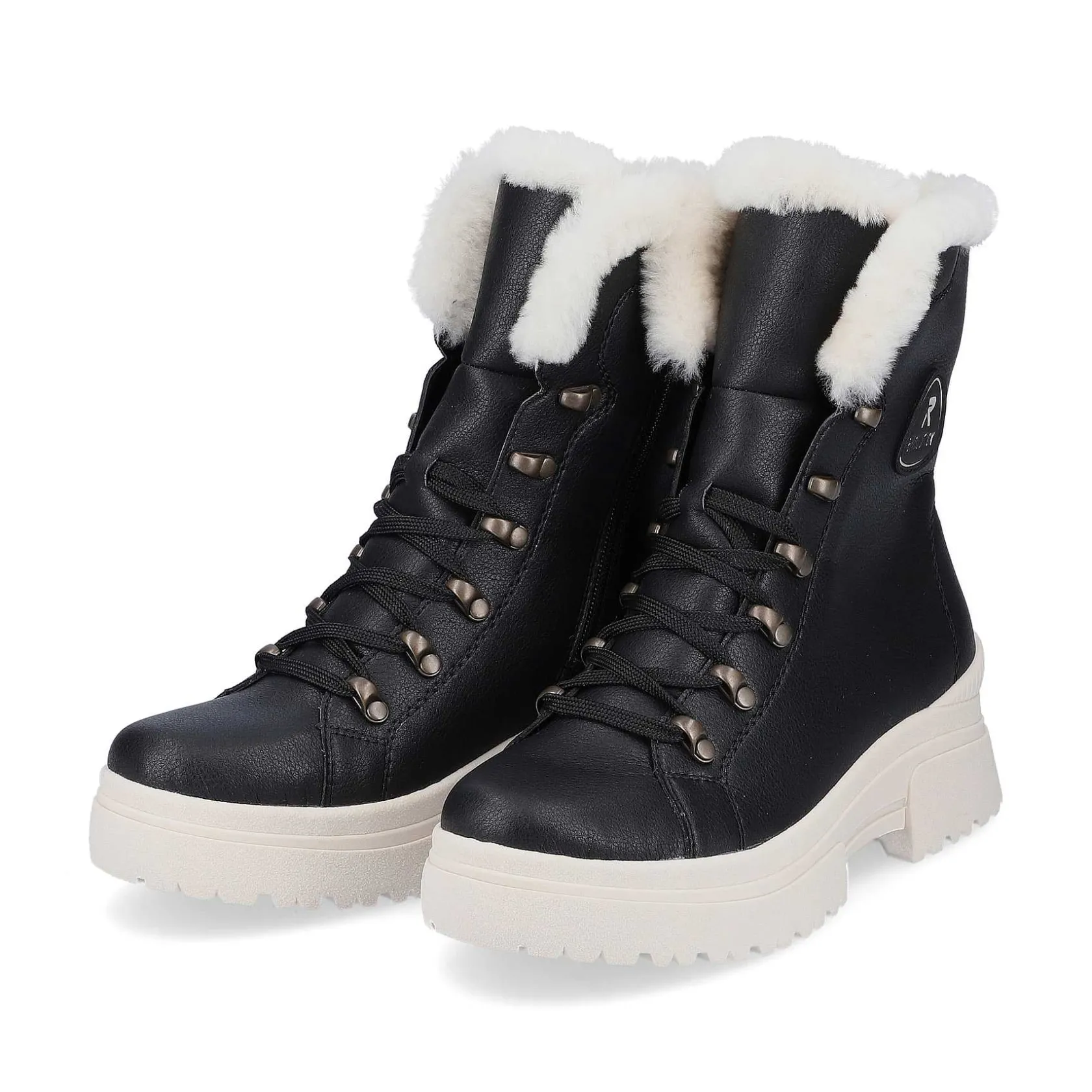 Rieker Ankle Boots & Boots-Women'S Corded Boots Deep Black