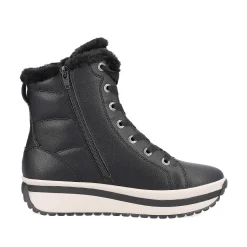 Rieker Ankle Boots & Boots-Women'S Corded Boots Deep Black
