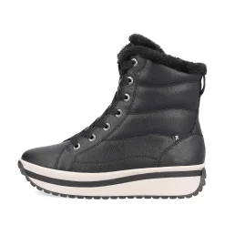 Rieker Ankle Boots & Boots-Women'S Corded Boots Deep Black