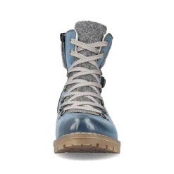 Rieker Ankle Boots & Boots-Women'S Corded Boots, Slate Blue