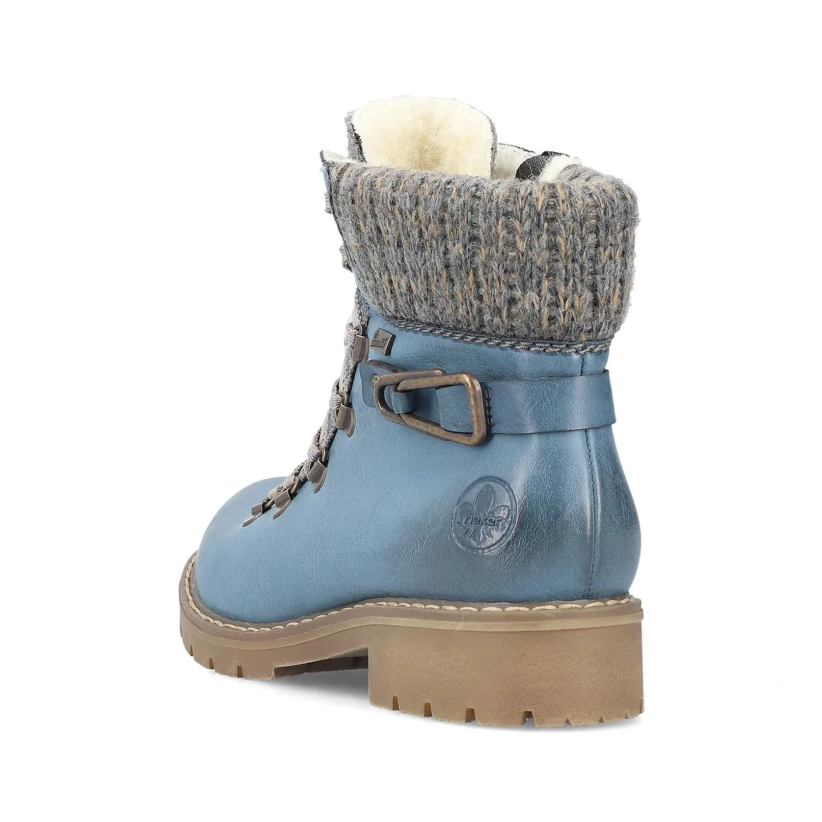 Rieker Ankle Boots & Boots-Women'S Corded Boots, Slate Blue