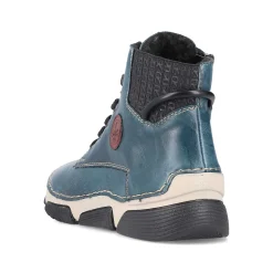 Rieker Ankle Boots & Boots-Women'S Corded Boots Cyan Blue