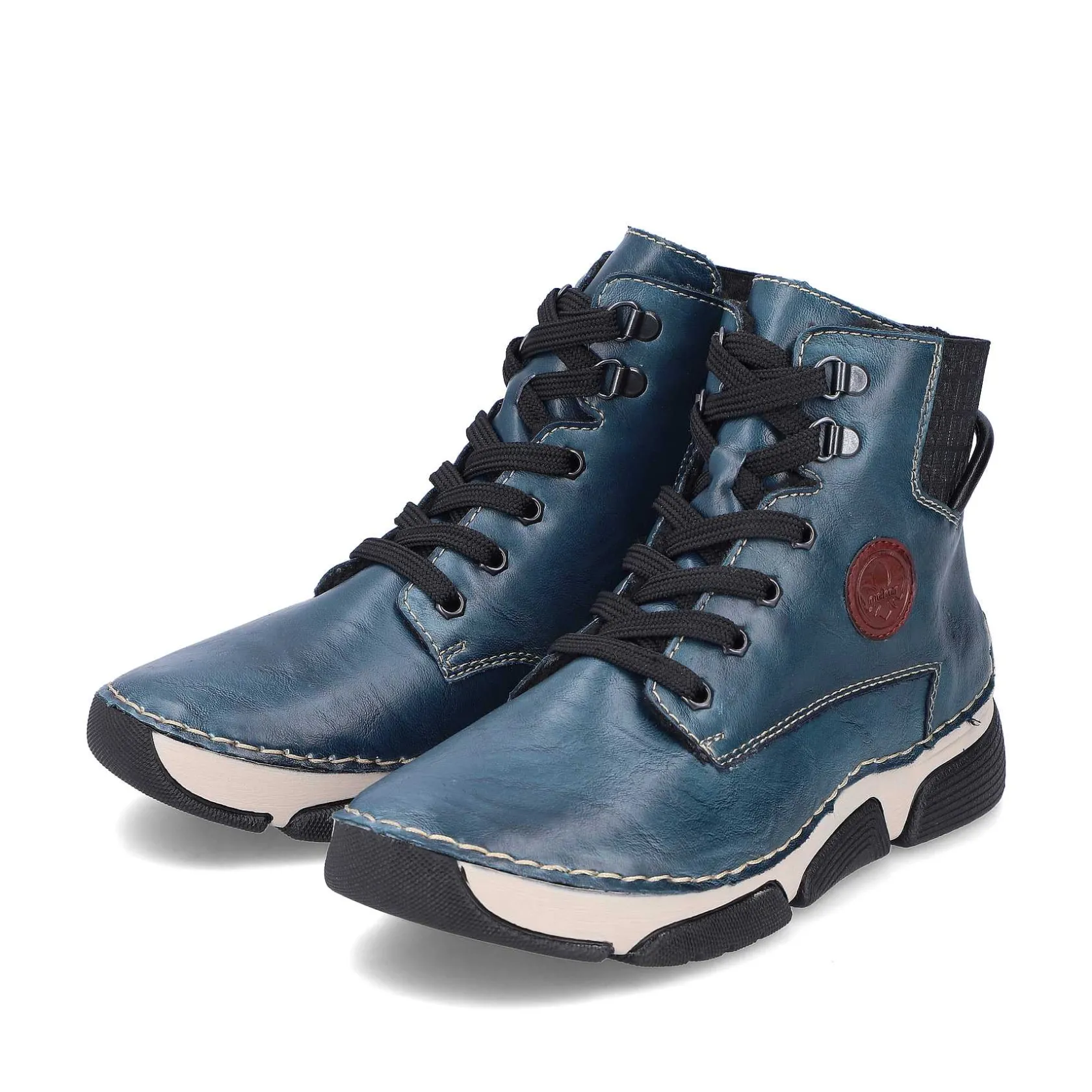 Rieker Ankle Boots & Boots-Women'S Corded Boots Cyan Blue