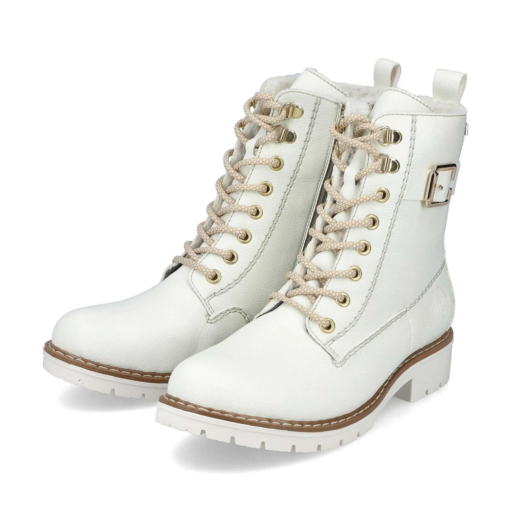 Rieker Ankle Boots & Boots-Women'S Corded Boots Pure White