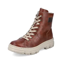 Rieker Ankle Boots & Boots-Women'S Corded Boots Chestnut Brown