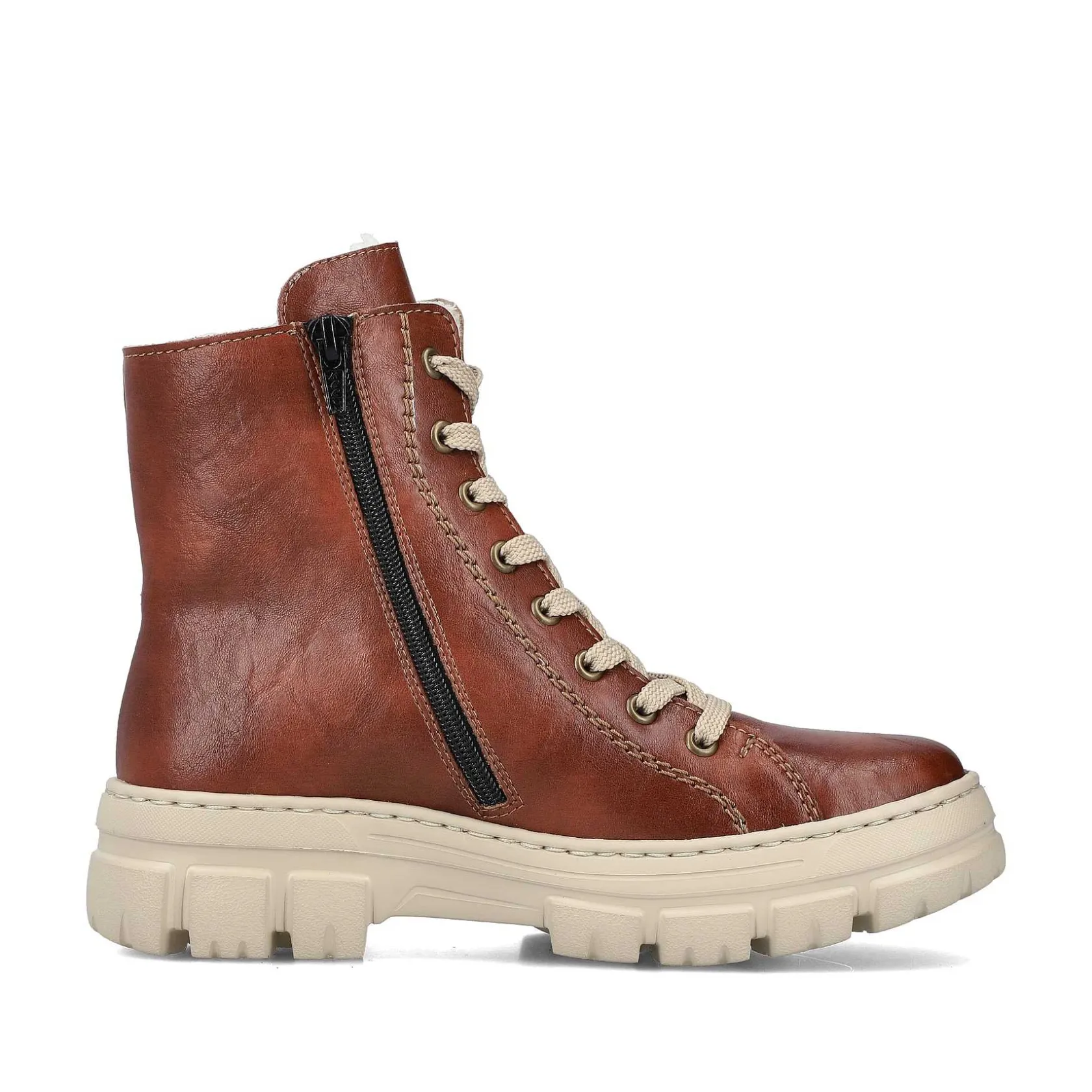 Rieker Ankle Boots & Boots-Women'S Corded Boots Chestnut Brown