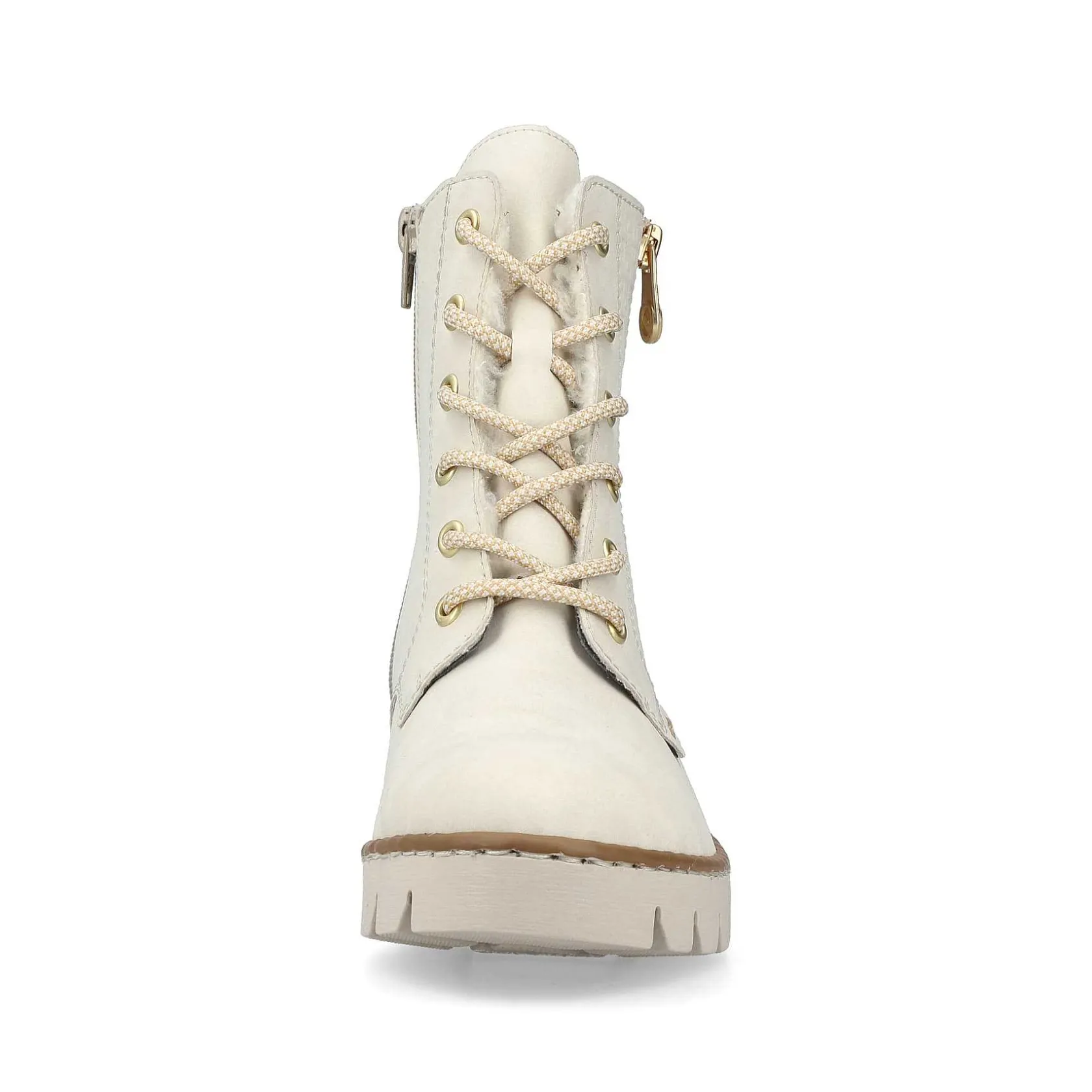 Rieker Ankle Boots & Boots-Women'S Corded Boots Cream Beige
