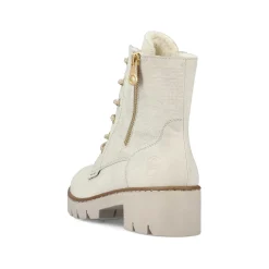 Rieker Ankle Boots & Boots-Women'S Corded Boots Cream Beige