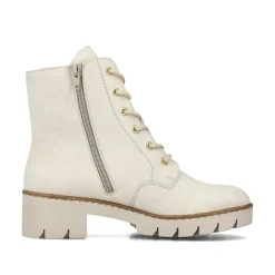 Rieker Ankle Boots & Boots-Women'S Corded Boots Cream Beige