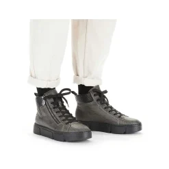 Rieker Ankle Boots & Boots-Women'S Corded Boots Anthracite