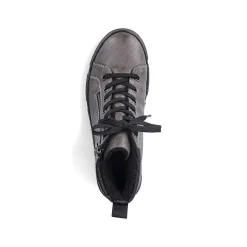 Rieker Ankle Boots & Boots-Women'S Corded Boots Anthracite