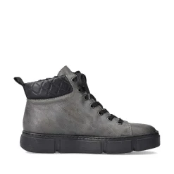 Rieker Ankle Boots & Boots-Women'S Corded Boots Anthracite