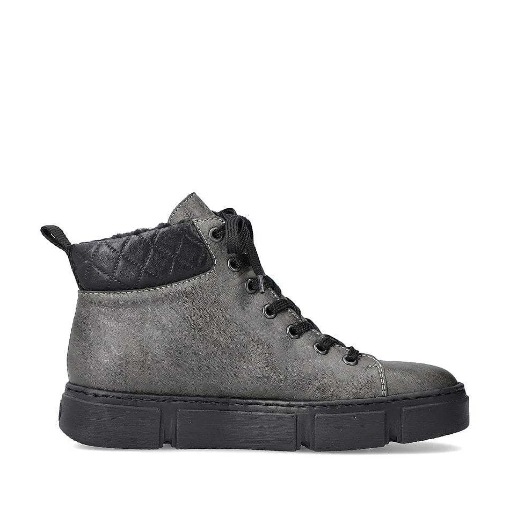 Rieker Ankle Boots & Boots-Women'S Corded Boots Anthracite