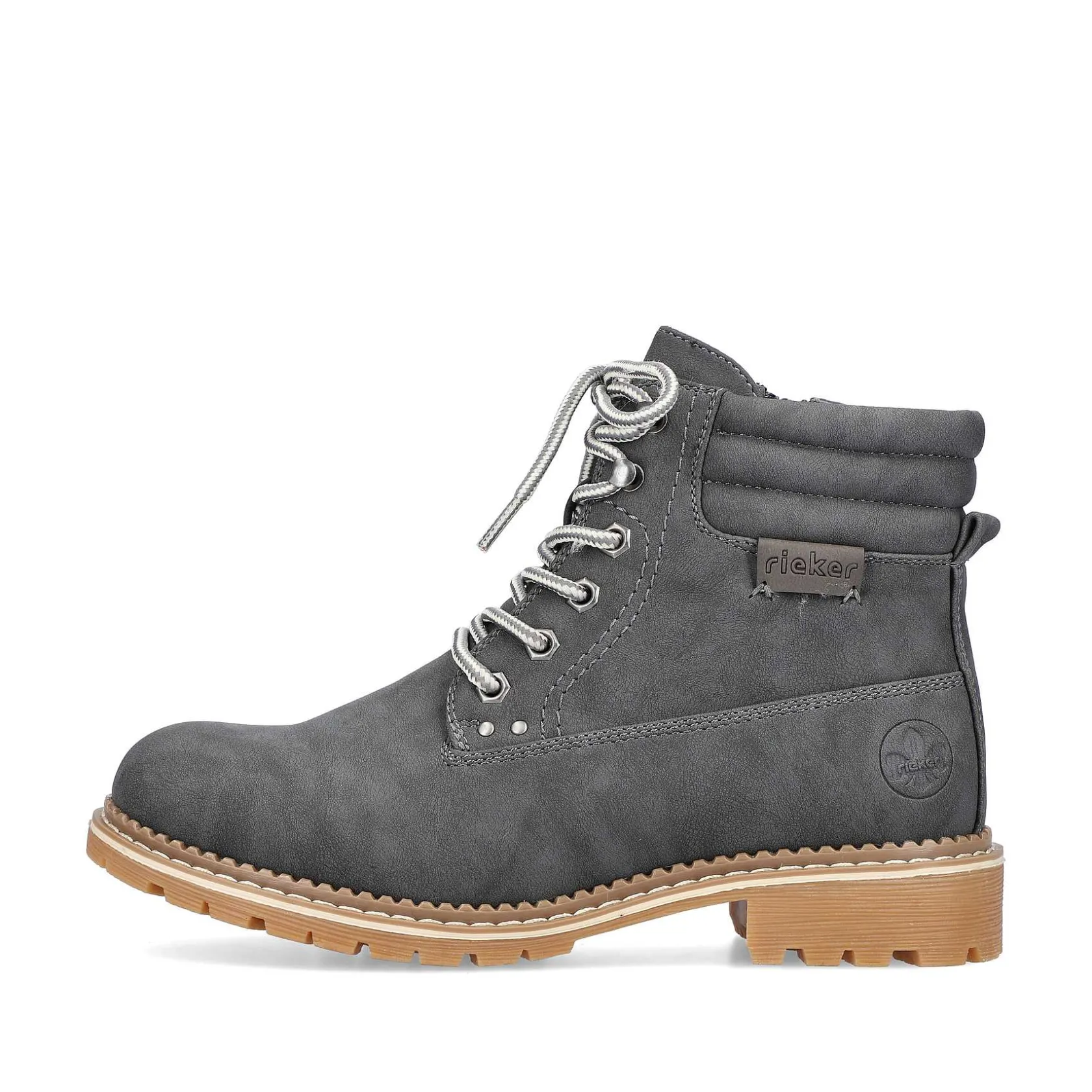 Rieker Ankle Boots & Boots-Women'S Corded Boots Granite Gray