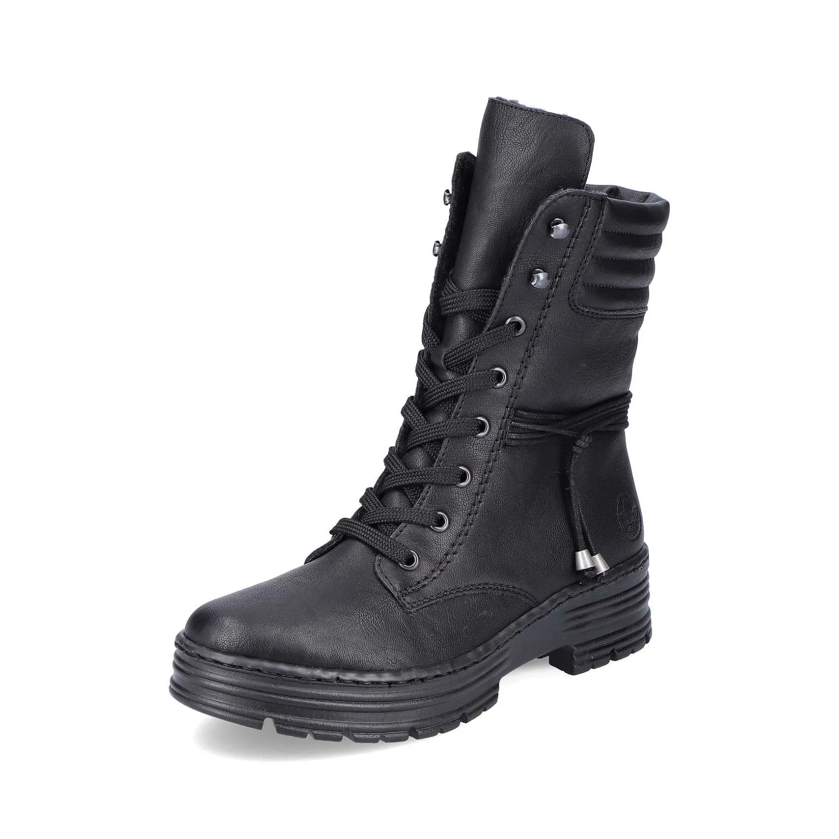 Rieker Ankle Boots & Boots-Women'S Corded Boots Deep Black