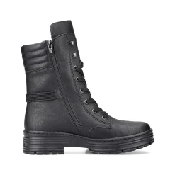 Rieker Ankle Boots & Boots-Women'S Corded Boots Deep Black