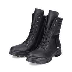 Rieker Ankle Boots & Boots-Women'S Corded Boots Deep Black