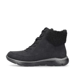 Rieker Ankle Boots & Boots-Women'S Corded Boots Deep Black