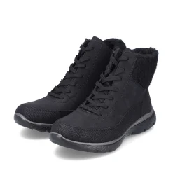 Rieker Ankle Boots & Boots-Women'S Corded Boots Deep Black