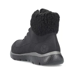 Rieker Ankle Boots & Boots-Women'S Corded Boots Deep Black