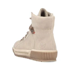 Rieker Ankle Boots & Boots-Women'S Corded Boots Cream Beige