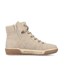 Rieker Ankle Boots & Boots-Women'S Corded Boots Cream Beige