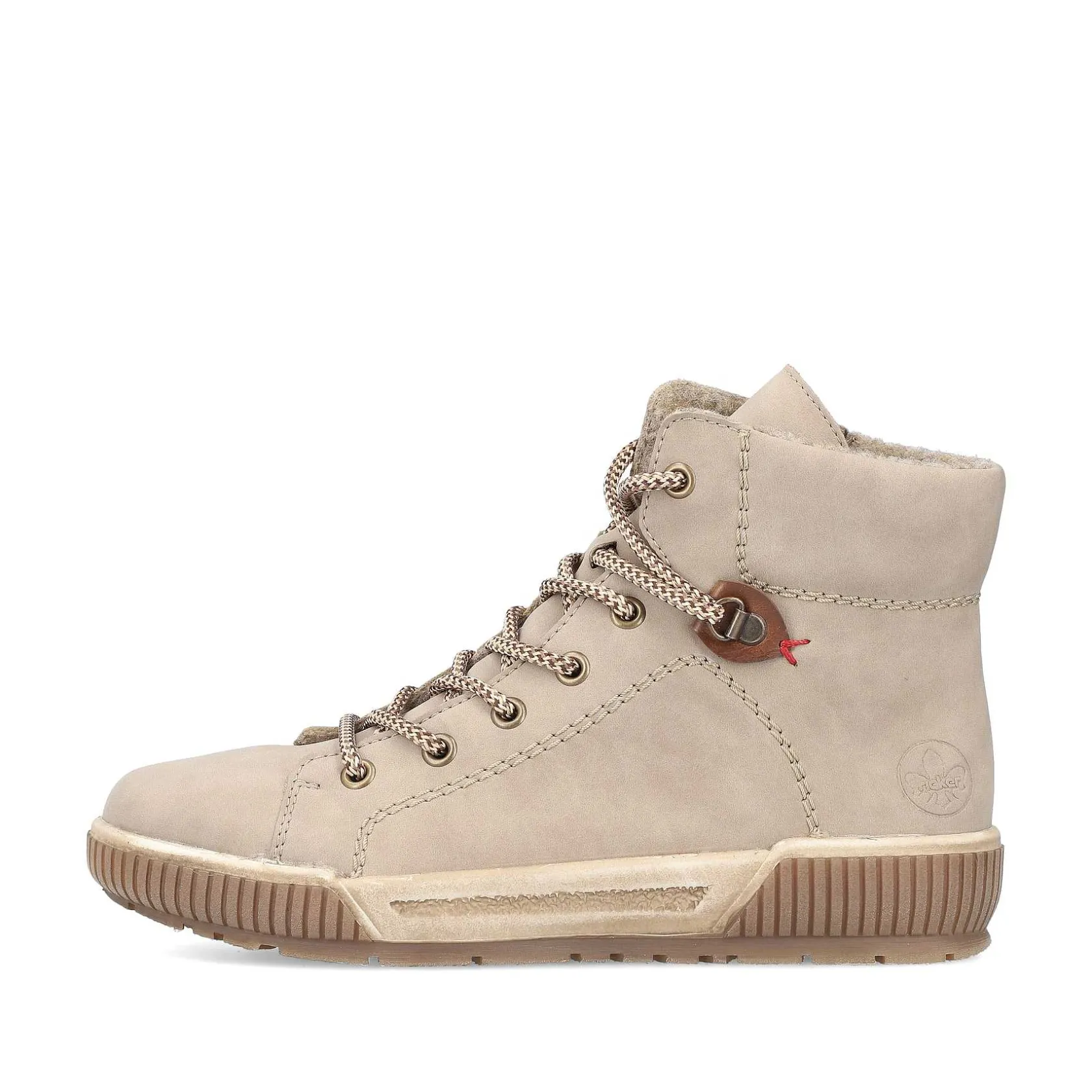 Rieker Ankle Boots & Boots-Women'S Corded Boots Cream Beige