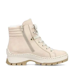 Rieker Ankle Boots & Boots-Women'S Corded Boots Light Beige