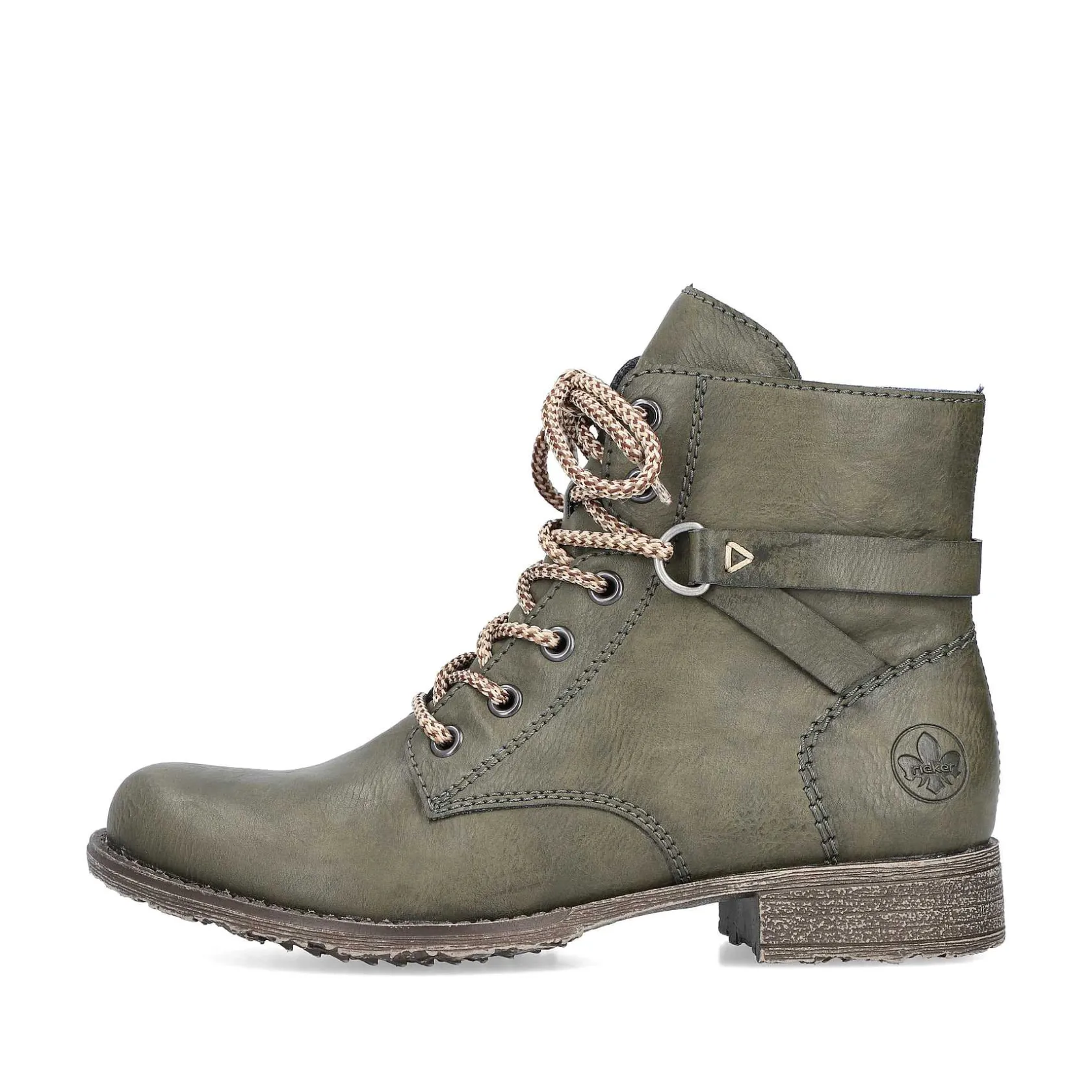 Rieker Ankle Boots & Boots-Women'S Corded Boots Olive Green