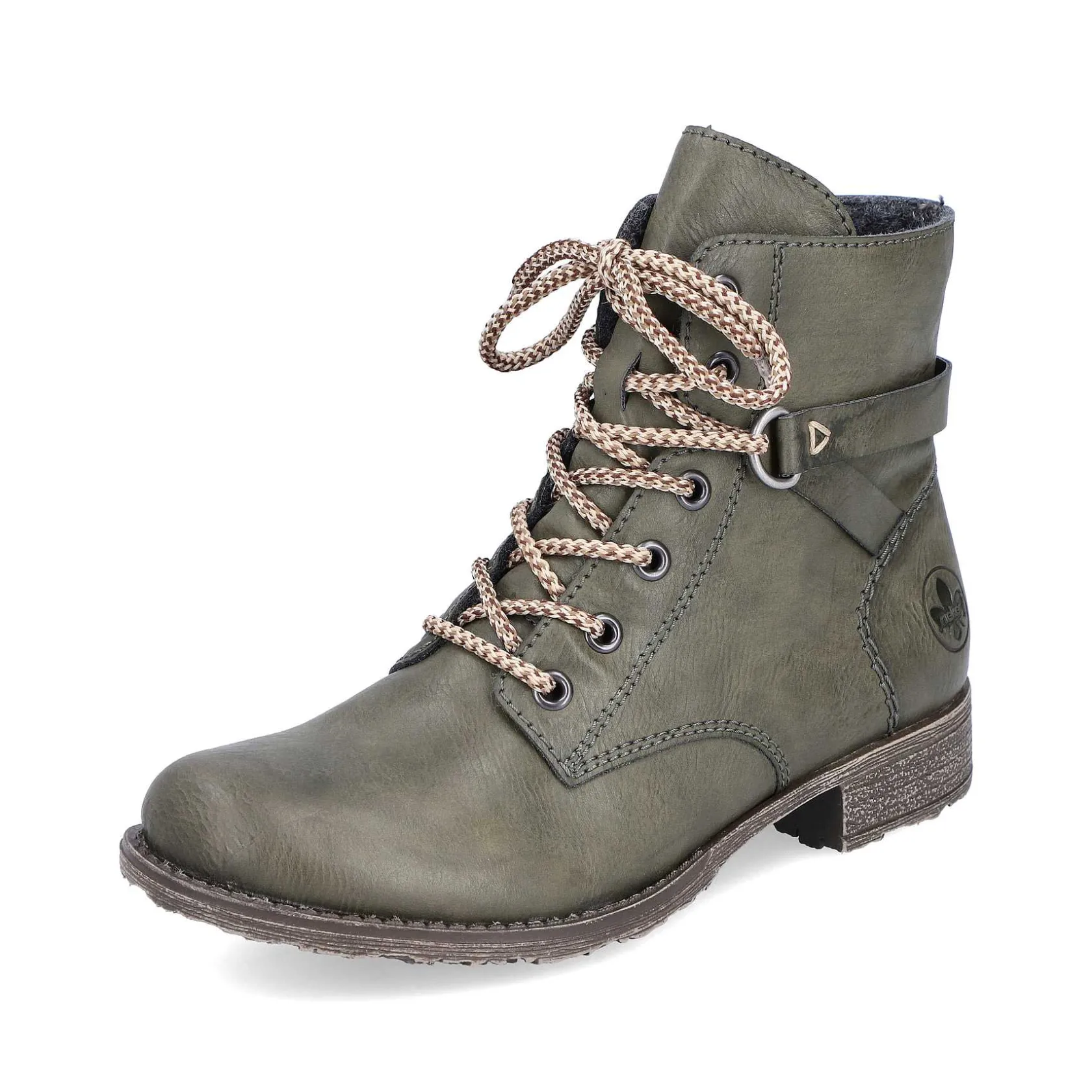 Rieker Ankle Boots & Boots-Women'S Corded Boots Olive Green