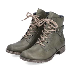 Rieker Ankle Boots & Boots-Women'S Corded Boots Olive Green