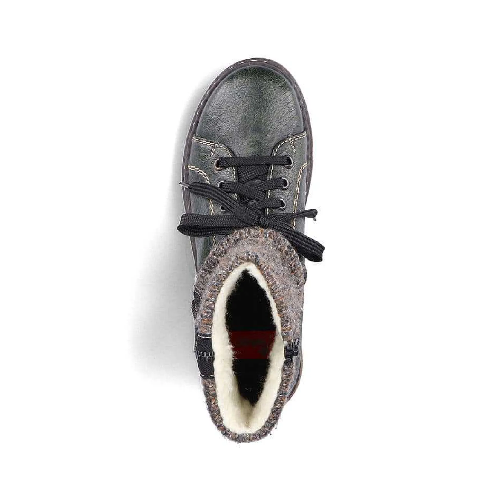 Rieker Ankle Boots & Boots-Women'S Corded Boots In Green Grey