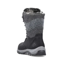 Rieker Ankle Boots & Boots-Women'S Corded Boots Deep Black