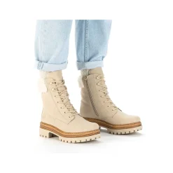 Rieker Ankle Boots & Boots-Women'S Corded Boots Sand Beige