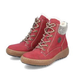 Rieker Ankle Boots & Boots-Women'S Corded Boots Fire Red