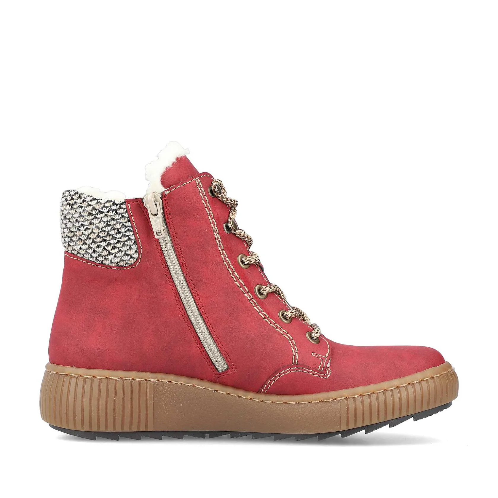 Rieker Ankle Boots & Boots-Women'S Corded Boots Fire Red