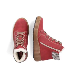 Rieker Ankle Boots & Boots-Women'S Corded Boots Fire Red