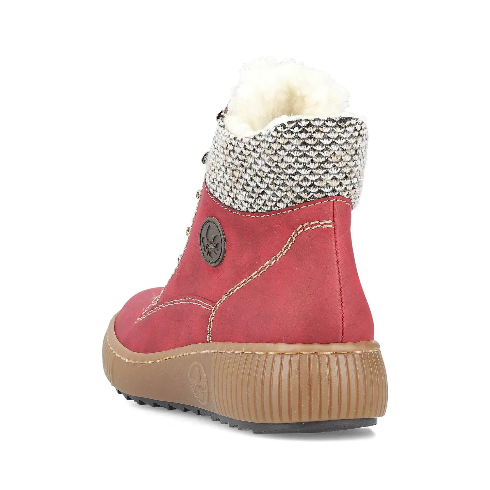 Rieker Ankle Boots & Boots-Women'S Corded Boots Fire Red