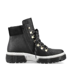 Rieker Ankle Boots & Boots-Women'S Corded Boots Deep Black