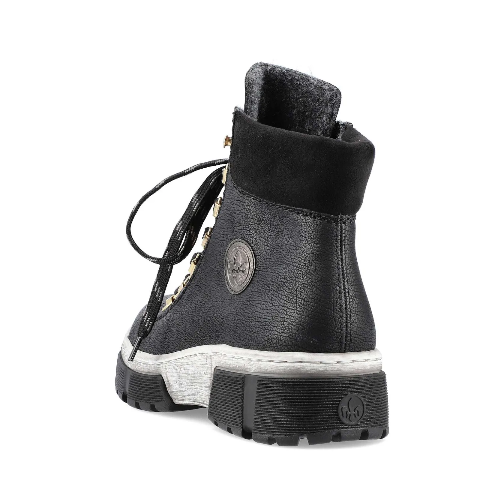 Rieker Ankle Boots & Boots-Women'S Corded Boots Deep Black