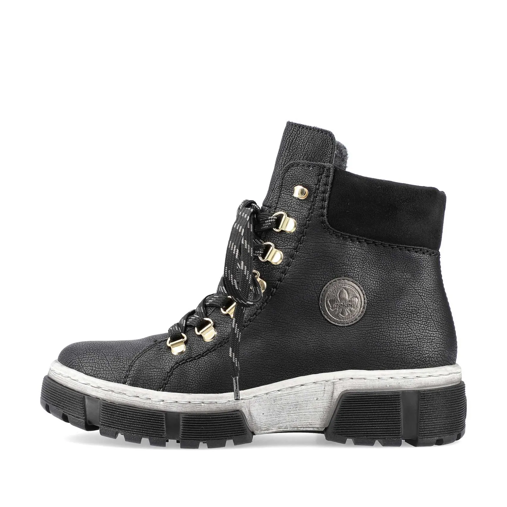 Rieker Ankle Boots & Boots-Women'S Corded Boots Deep Black