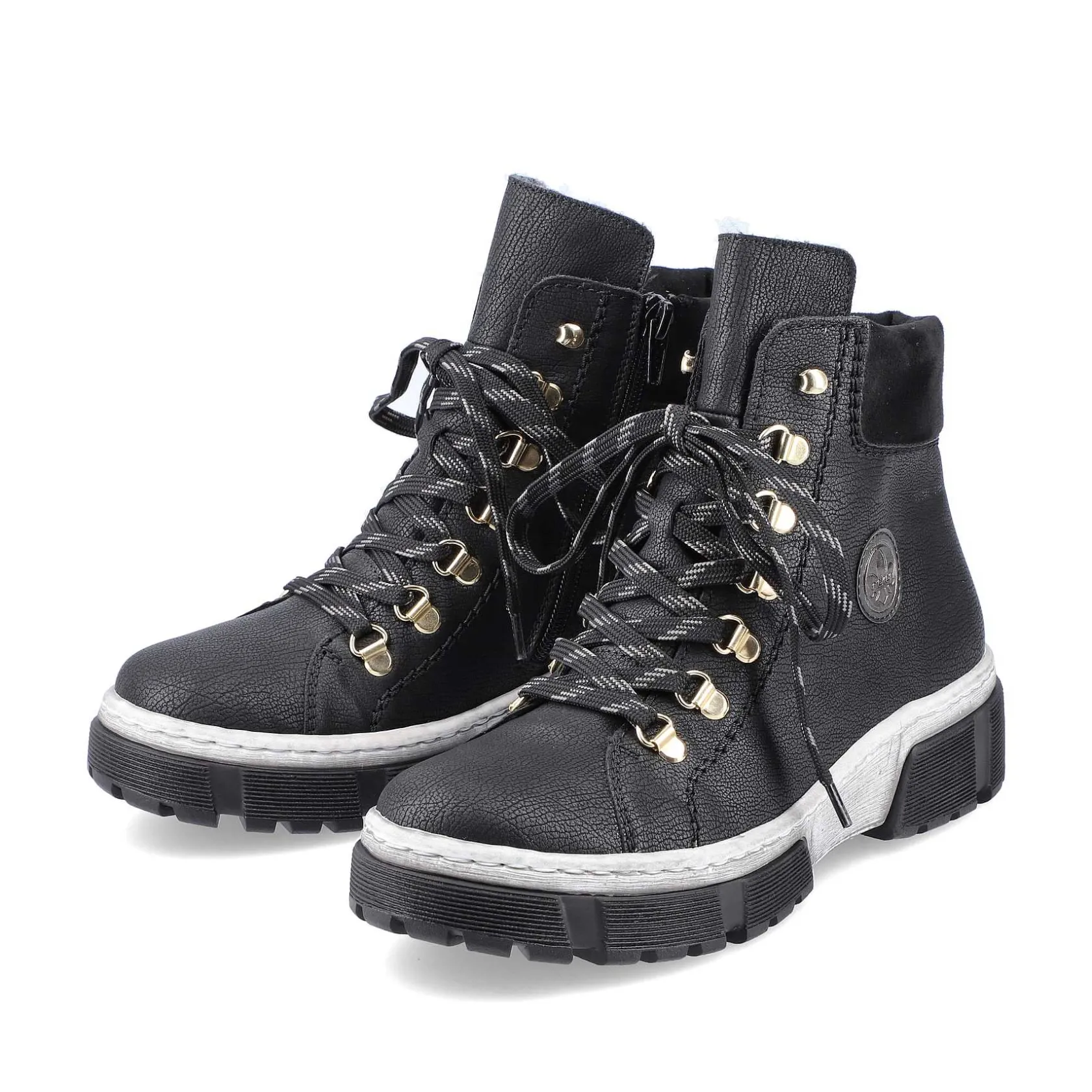 Rieker Ankle Boots & Boots-Women'S Corded Boots Deep Black