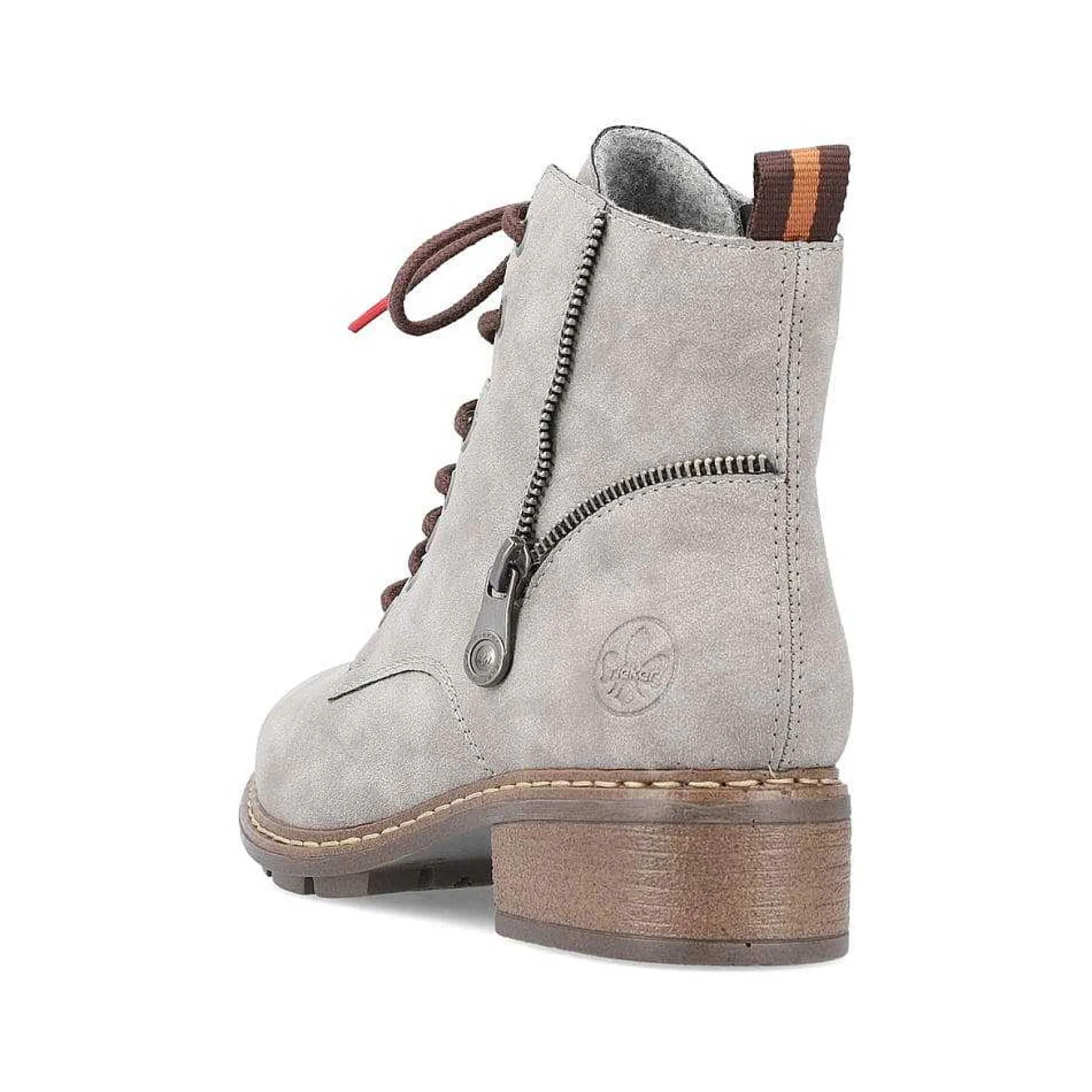 Rieker Ankle Boots & Boots-Women'S Corded Boots Silver Gray