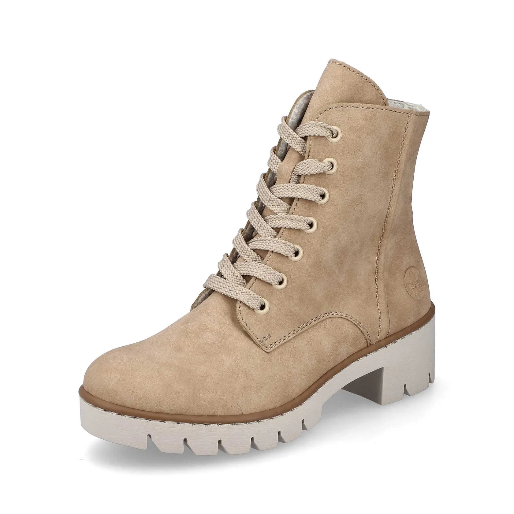 Rieker Ankle Boots & Boots-Women'S Corded Boots Brown Beige
