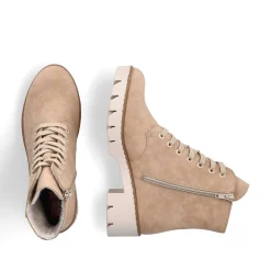 Rieker Ankle Boots & Boots-Women'S Corded Boots Brown Beige