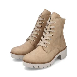Rieker Ankle Boots & Boots-Women'S Corded Boots Brown Beige